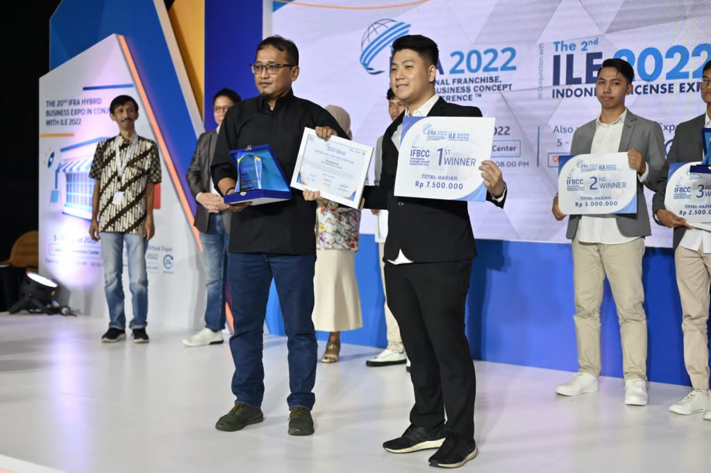 Jessen Brian Satrio, Pemenang Ifrapreneurship Business Concept Competition 2022